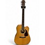 Used Fender DG-14SCE TF Natural Acoustic Electric Guitar Natural