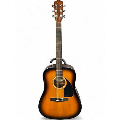 Used Fender DG-60 2 Tone Sunburst Acoustic Guitar
