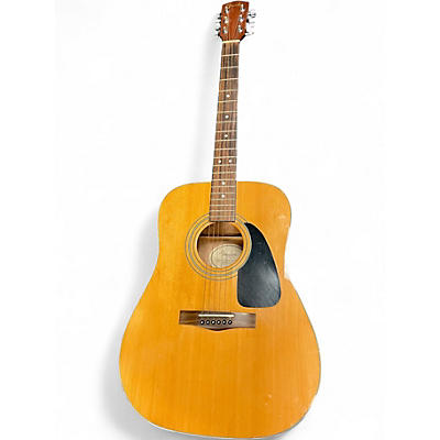 Used Fender DG-8S Natural Acoustic Guitar