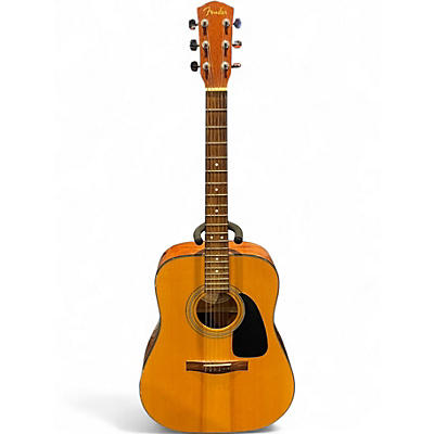 Used Fender DG-8S Natural Acoustic Guitar