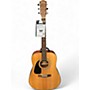Used Fender DG10 Left Handed Natural Acoustic Guitar Natural