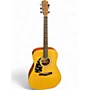 Used Fender DG10 Left Handed Natural Acoustic Guitar Natural