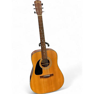Used Fender DG10 Natural Acoustic Guitar