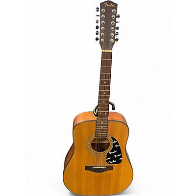 Used Fender DG1012 Natural 12 String Acoustic Guitar