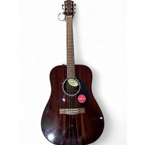 Used Fender DG200SCE Natural Acoustic Electric Guitar Natural