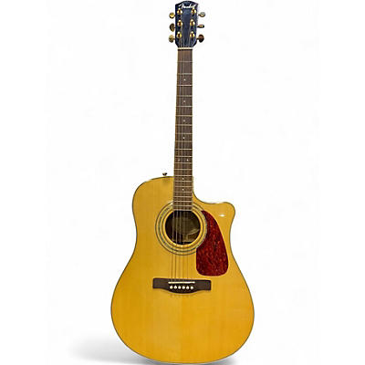 Used Fender DG200SCE Natural Acoustic Electric Guitar