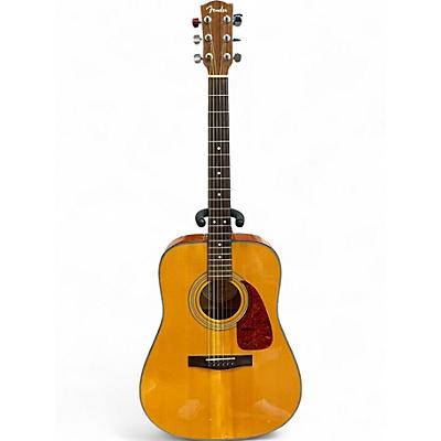 Used Fender DG20S Natural Acoustic Guitar