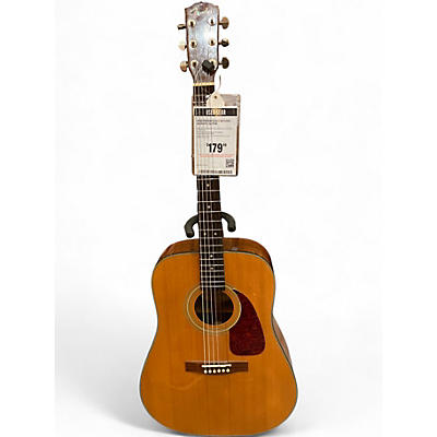 Used Fender DG21S Natural Acoustic Guitar