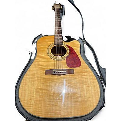 Used Fender DG220SCE Natural Acoustic Electric Guitar