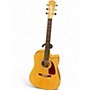 Used Fender DG220SCE Natural Acoustic Electric Guitar Natural