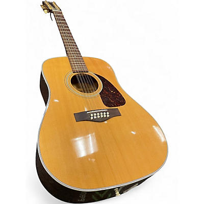 Used Fender DG40S12 Natural 12 String Acoustic Guitar