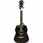 Used Fender DG60 Black Acoustic Guitar Black