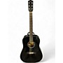 Used Fender DG60 Black Acoustic Guitar Black