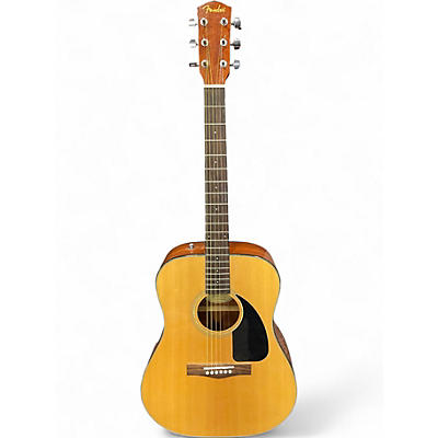 Used Fender DG60 Natural Acoustic Guitar