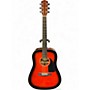 Used Fender DG60 RED BURST Acoustic Guitar RED BURST