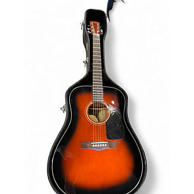 Used Fender DG60 Sunburst Acoustic Guitar