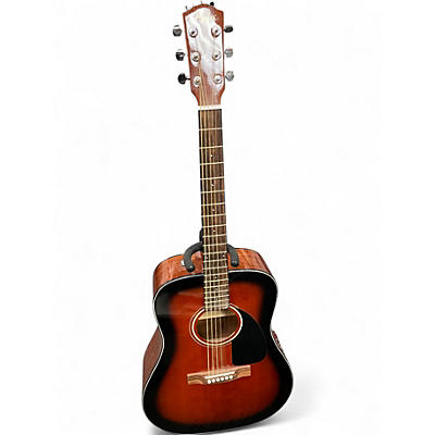 Used Fender DG60 Sunburst Acoustic Guitar