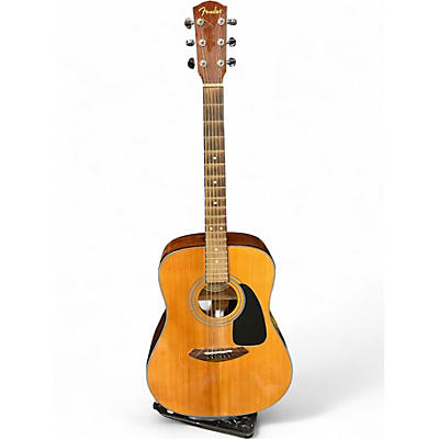 Used Fender DG8S Antique Natural Acoustic Guitar