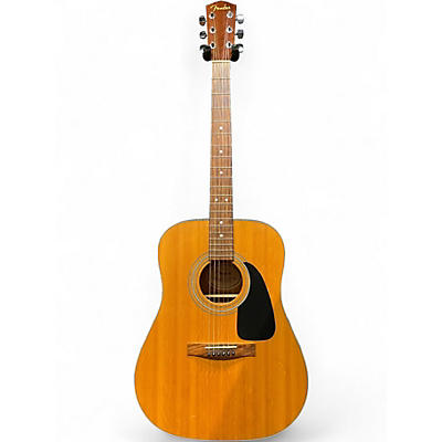Used Fender DG8S Natural Acoustic Guitar