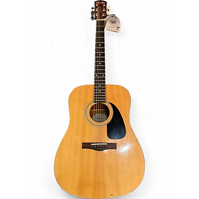 Used Fender DG8S Natural Acoustic Guitar