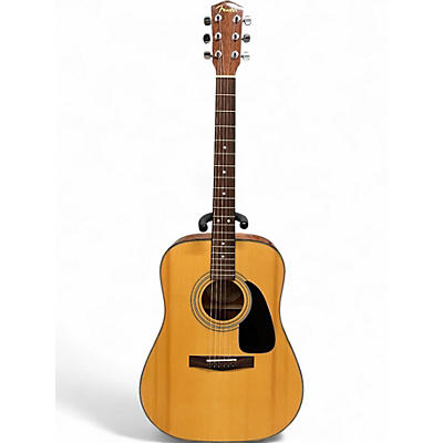 Used Fender DG8S Natural Acoustic Guitar