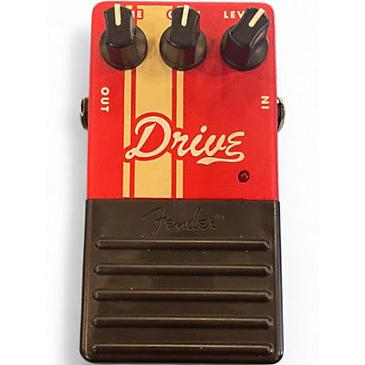 Used Fender DRIVE Effect Pedal
