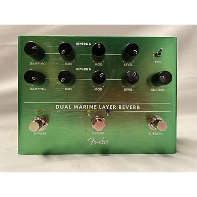 Fender Used Fender DUAL MARINE LAYER REVERB Effect Pedal