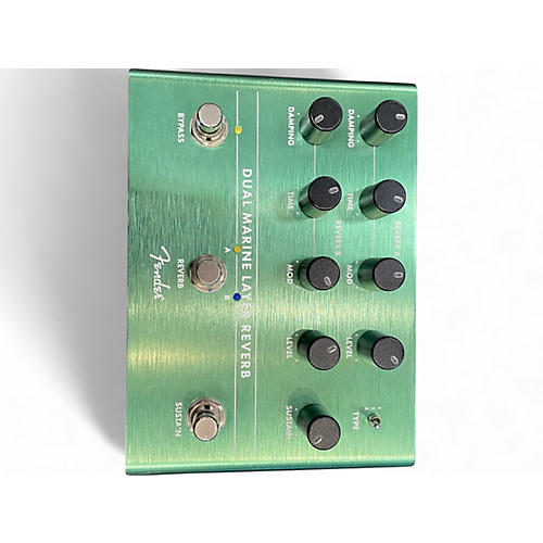 Used Fender DUAL MARINE LAYER REVERB Effect Pedal