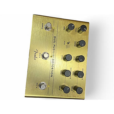 Used Fender DUEL PUGILIST DISTROTION  Effect Pedal
