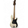 Used Fender Dee Dee Ramone Precision Bass White Electric Bass Guitar White