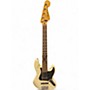 Used Fender Deluxe Active Jazz Bass Olympic White Electric Bass Guitar Olympic White