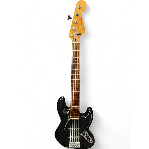 Fender Used Fender Deluxe Active Jazz Bass V 5 String Black Electric Bass Guitar Black