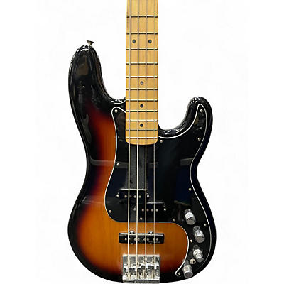 Used Fender Deluxe Active P Bass Special 2 Color Sunburst Electric Bass Guitar