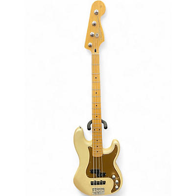 Used Fender Deluxe Active Precision Bass Special Blizzard Pearl Electric Bass Guitar