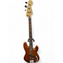 Used Fender Deluxe Active Precision Bass Vintage Natural Electric Bass Guitar Vintage Natural