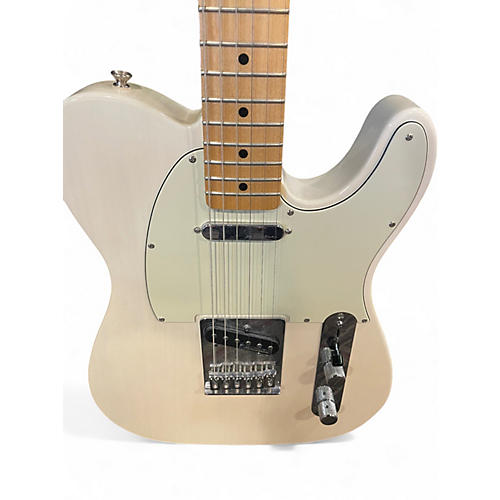 Used Fender Deluxe Ash Telecaster Mary Kay White Solid Body Electric Guitar Mary Kay White