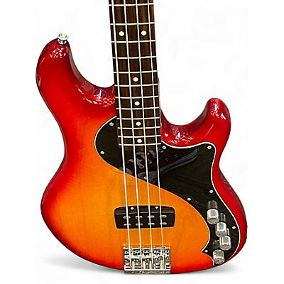 Used Fender Deluxe Dimension Bass IV 2 Color Sunburst Electric Bass Guitar