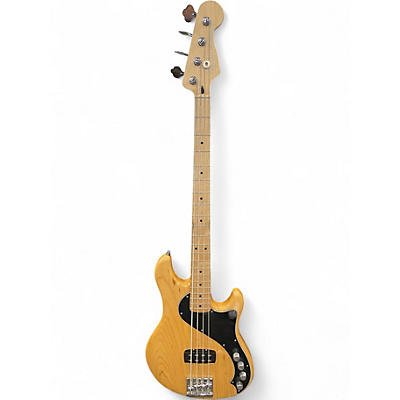 Used Fender Deluxe Dimension Bass IV Natural Electric Bass Guitar