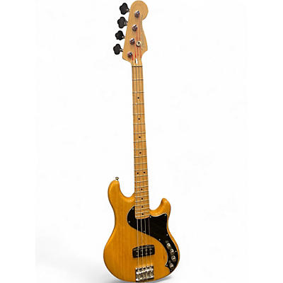 Used Fender Deluxe Dimension Bass Natural Electric Bass Guitar
