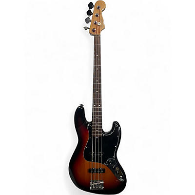 Used Fender Deluxe Jazz Bass 2 Color Sunburst Electric Bass Guitar