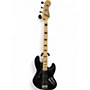Used Fender Deluxe Jazz Bass 4 String Black Electric Bass Guitar Black