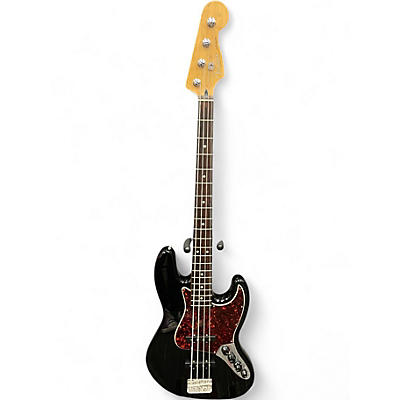 Used Fender Deluxe Jazz Bass BLACK Electric Bass Guitar