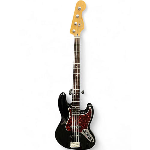 Used Fender Deluxe Jazz Bass BLACK Electric Bass Guitar BLACK