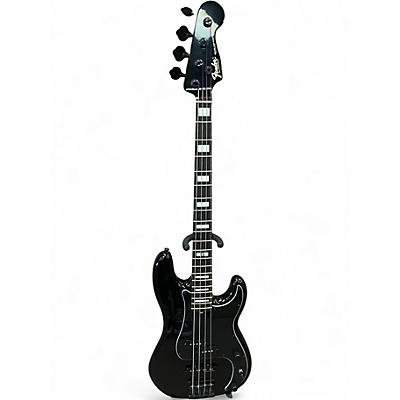 Used Fender Deluxe Jazz Special Black Electric Bass Guitar