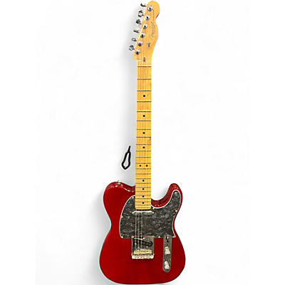 Used Fender Deluxe Mod Telecaster Candy Apple Red Solid Body Electric Guitar