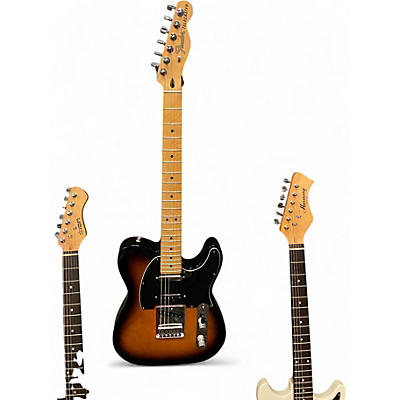 Used Fender Deluxe Nashville Telecaster 2 Color Sunburst Solid Body Electric Guitar
