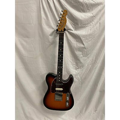 Used Fender Deluxe Nashville Telecaster 3 Color Sunburst Solid Body Electric Guitar