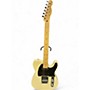 Used Fender Deluxe Nashville Telecaster Antique White Solid Body Electric Guitar Antique White