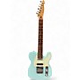 Used Fender Deluxe Nashville Telecaster Blue Solid Body Electric Guitar Blue