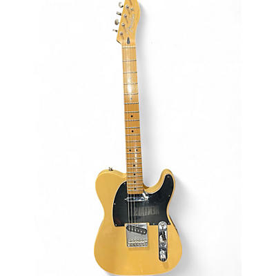 Used Fender Deluxe Nashville Telecaster Butterscotch Solid Body Electric Guitar